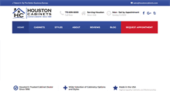 Desktop Screenshot of houstoncabinets.com